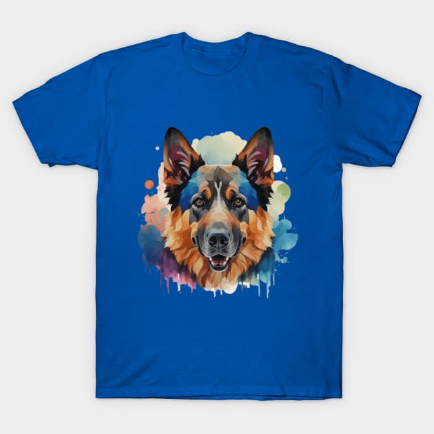 Cute German Shepherd dog gift ideas T-Shirt by WeLoveAnimals